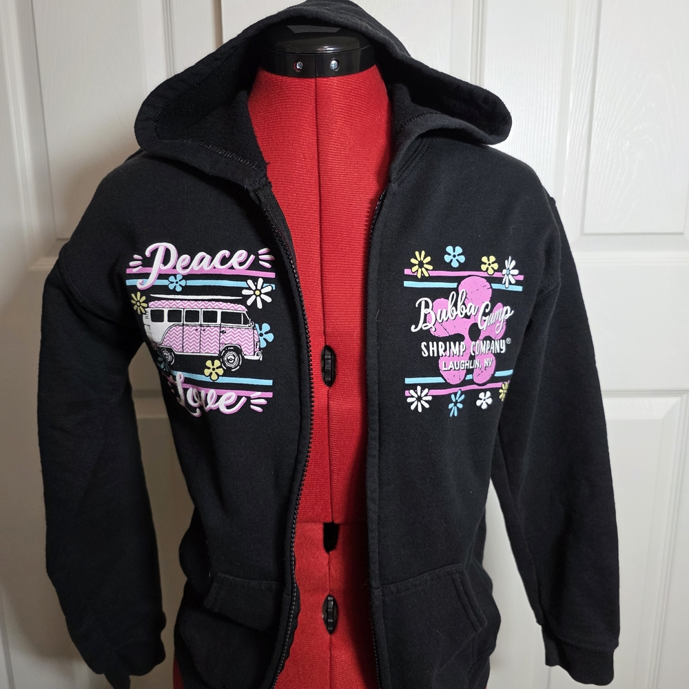 Bubba Gump Hoodie with Colorful Graphics